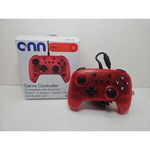 Onn WIRED Game Controller Compatible with Nintendo Switch/Switch 2 OPEN BOX NEW